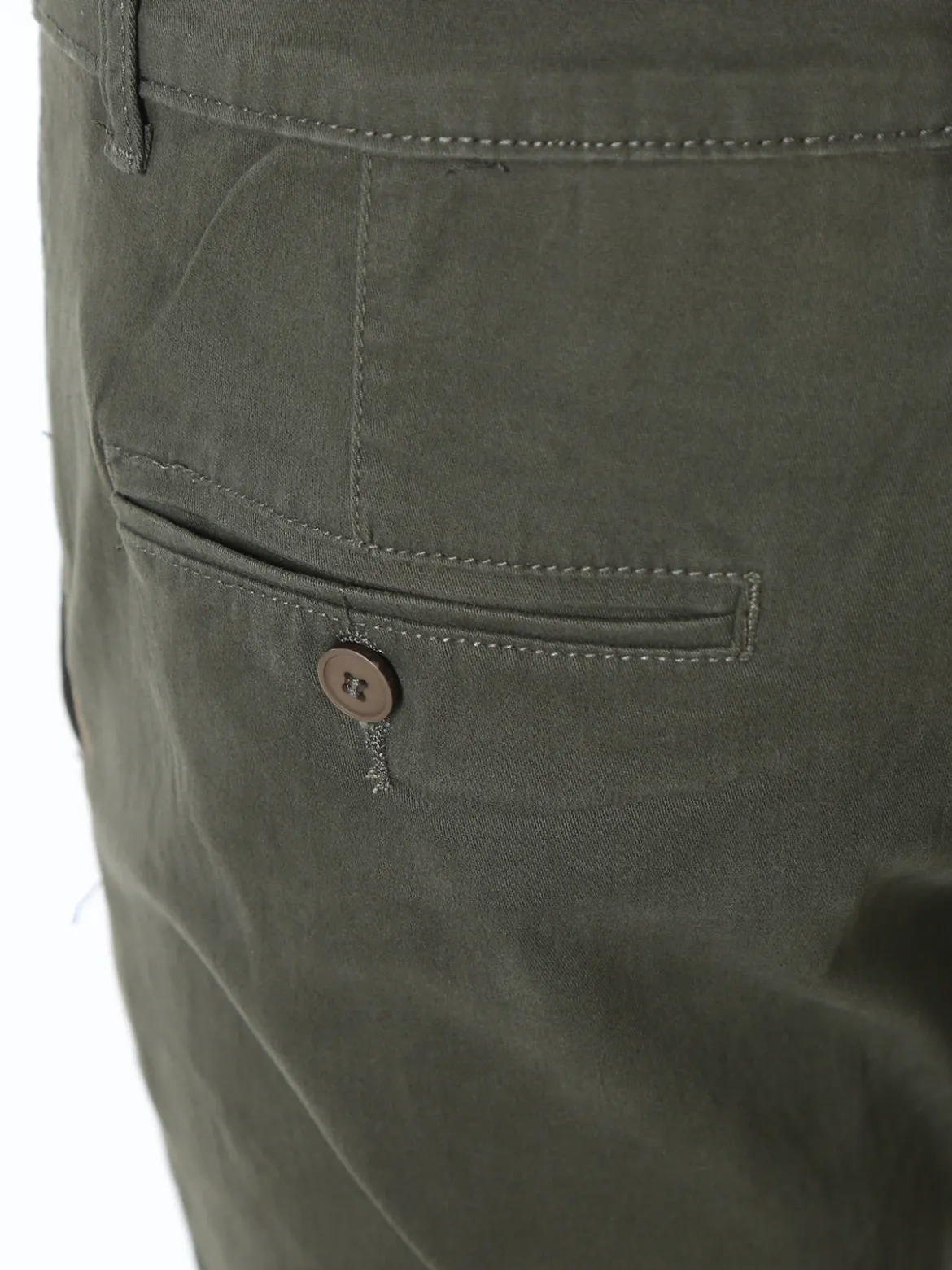 3-D Jeans Pantaloni da uomo slim fit in cotone - militare