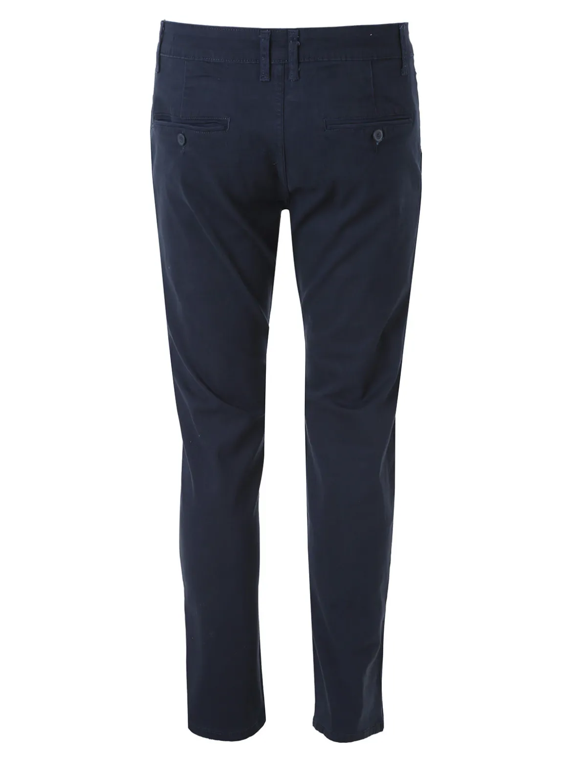 3-D Jeans Pantaloni da uomo slim fit in cotone taglie grandi - blu scuro