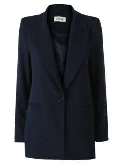 Doremi Completo elegante da donna con giacca e pantaloni - blu scuro