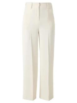Doremi Completo elegante da donna con giacca e pantaloni - panna