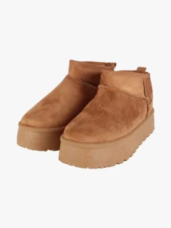 Econfort Stivaletti donna scamosciati con platform