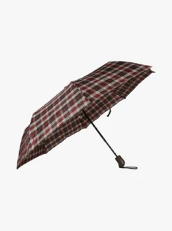 Effetty Ombrello pieghevole a quadretti con custodia