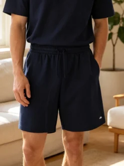 Ellesse Bermuda da uomo con coulisse - blu scuro