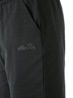 Ellesse Bermuda da uomo in felpa con coulisse - nero