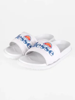 Ellesse Ciabatte in gomma con stampa bianco