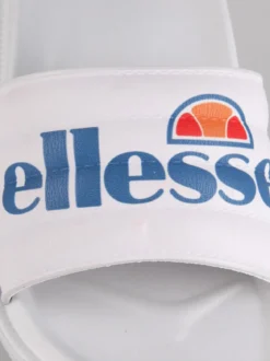 Ellesse Ciabatte in gomma con stampa bianco