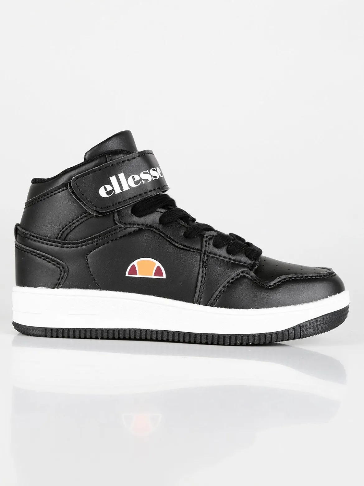 Ellesse Sneakers alte con strappo in ecopelle