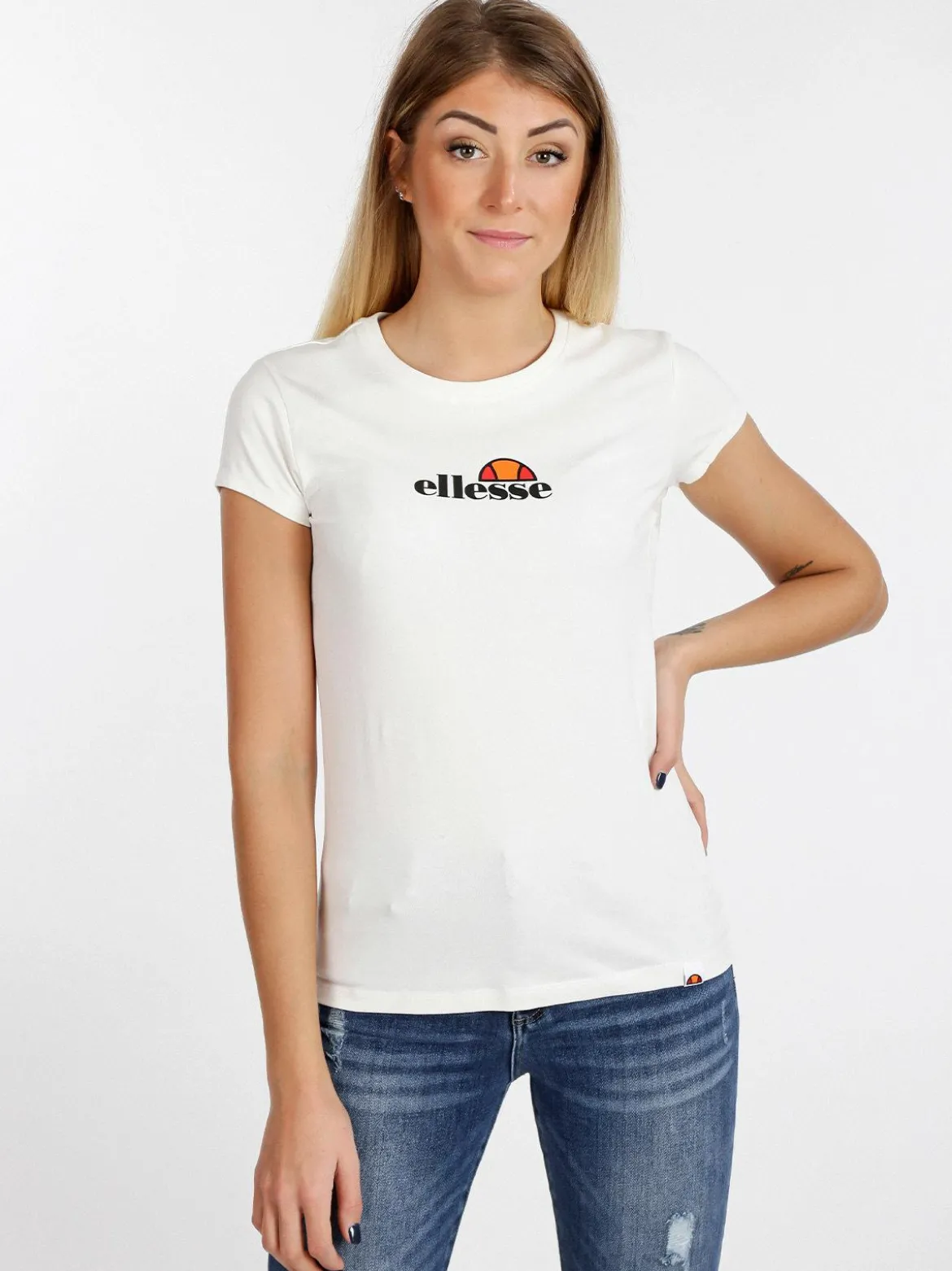 Ellesse T-shirt donna a maniche corte con stampa