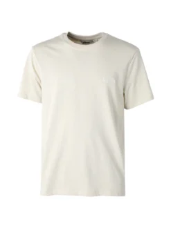 Ellesse T-shirt girocollo da uomo in cotone con logo - beige