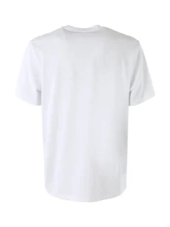 Ellesse T-shirt girocollo da uomo in cotone con logo - bianco