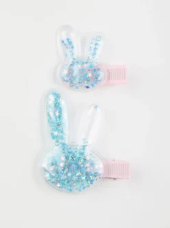 Em Beauty Fermacapelli bambina con glitter, 2 pezzi