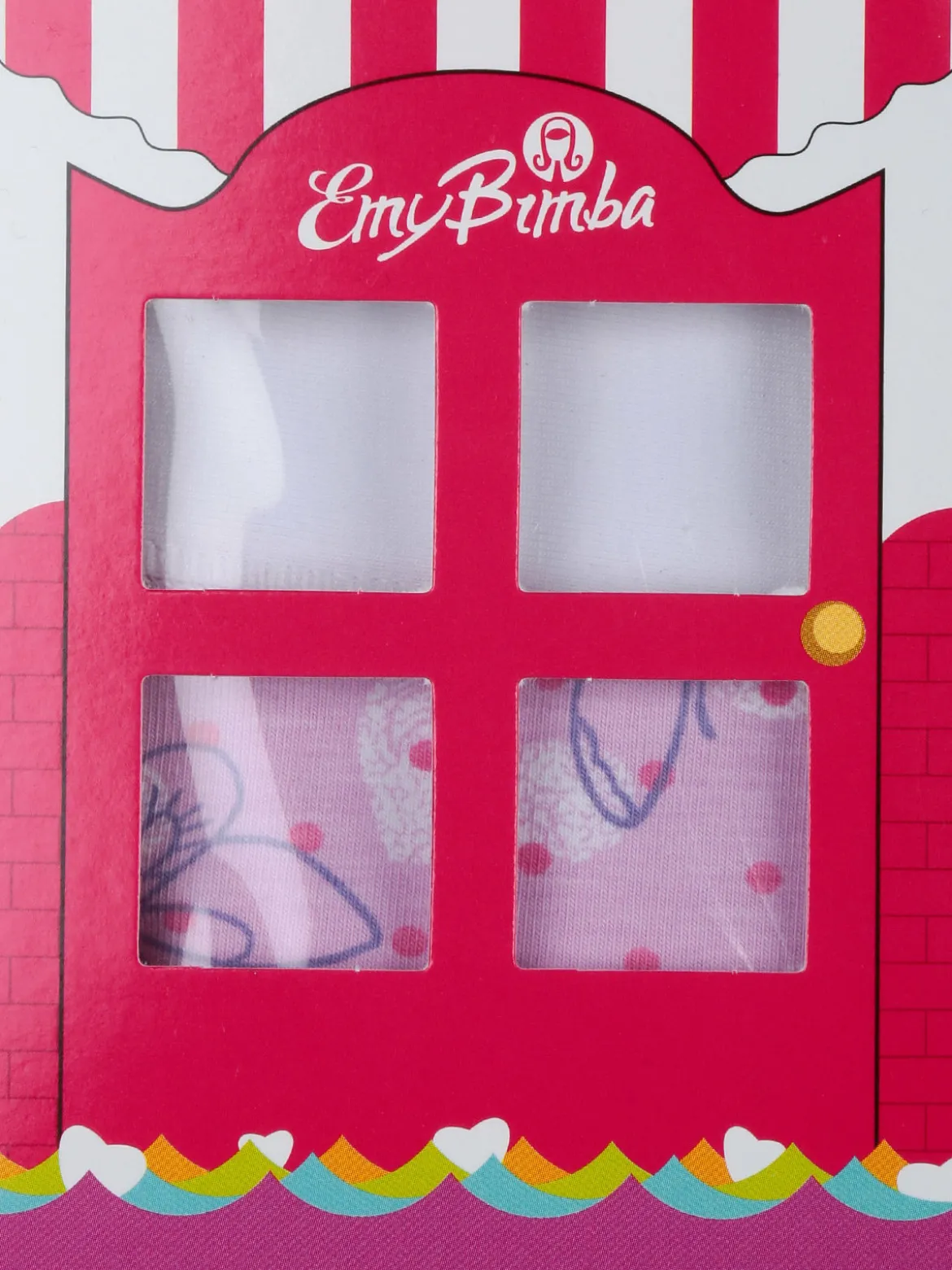 Emy Bimba Slip da bambina con stampe