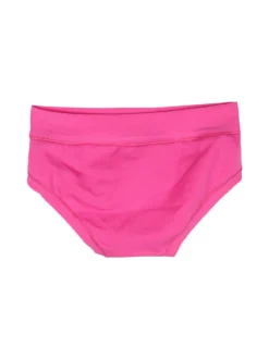 Emy Bimba Slip da bambina in cotone con stampa stelle - fucsia