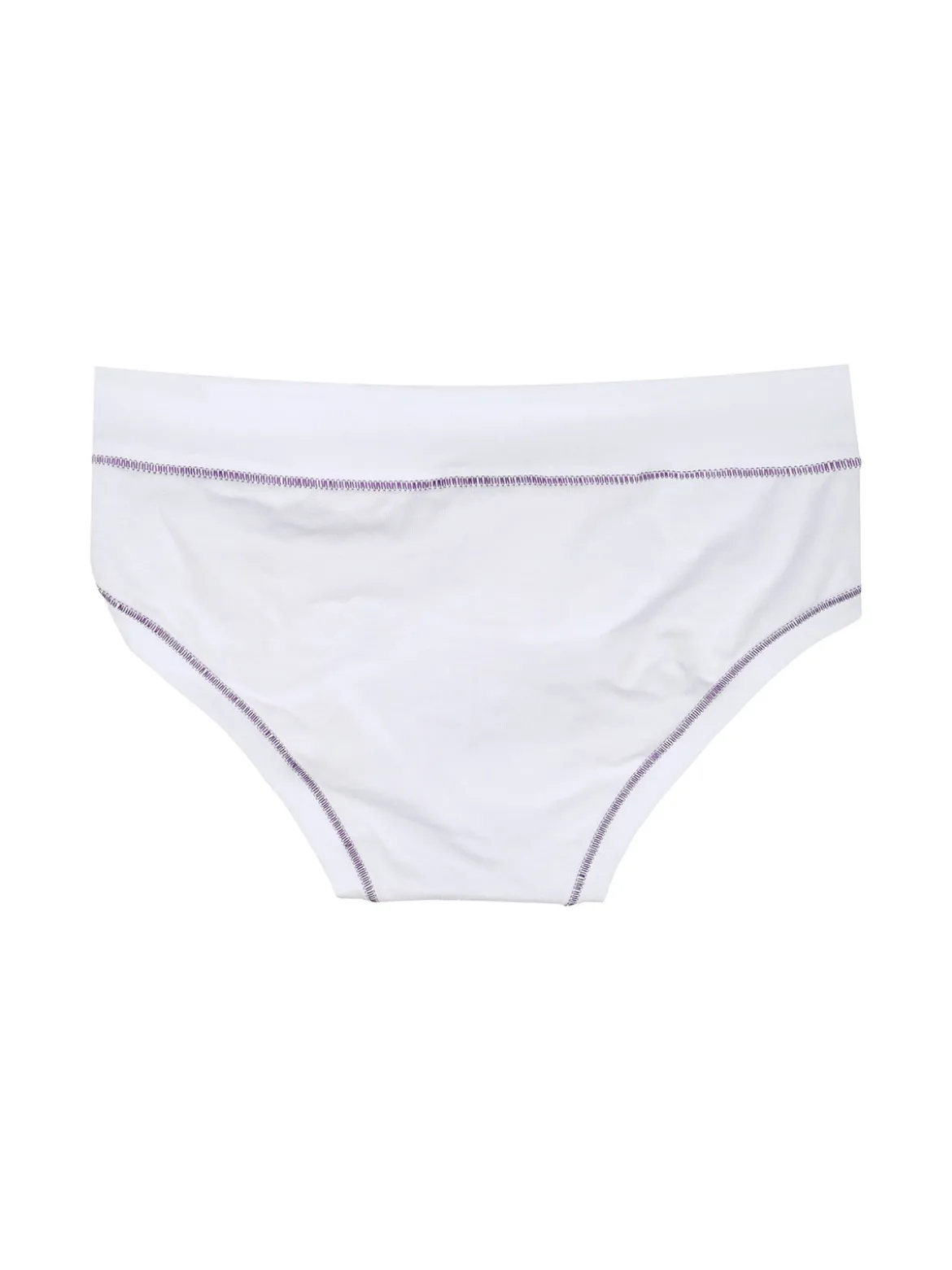 Emy Bimba Slip da bambina in cotone con stampe - bianco