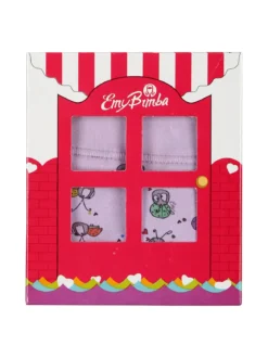 Emy Bimba Slip da bambina in cotone - lilla