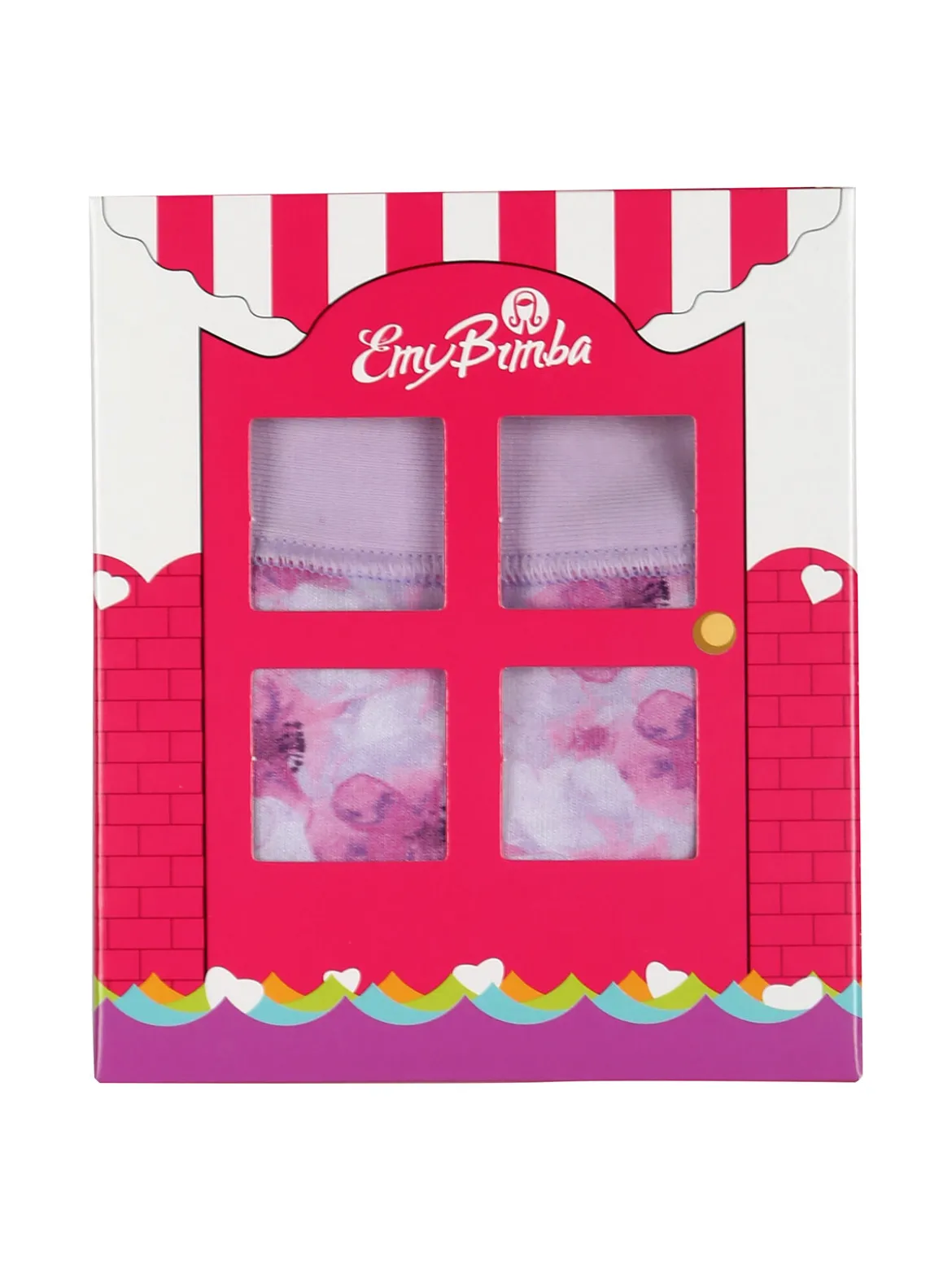 Emy Bimba Slip da bambina in cotone - lilla