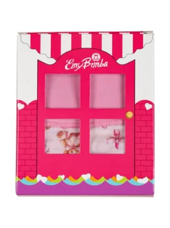 Emy Bimba Slip da bambina in cotone - rosa