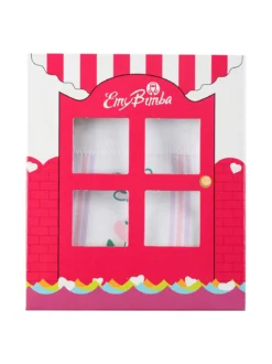 Emy Bimba Slip in cotone da bambina con stampe