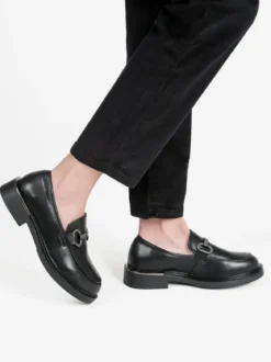 Energy Mocassini donna con tacco largo