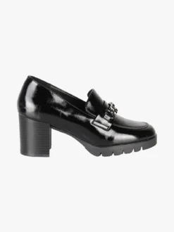 Energy Mocassini donna lucidi con tacco