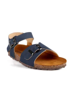 Energy Sandali anatomici in pelle blu