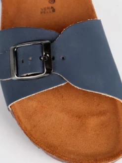 Energy Sandali anatomici in pelle blu