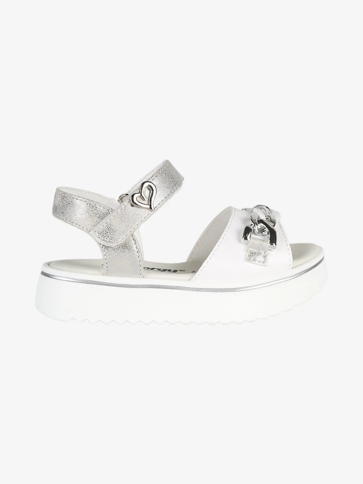 Energy Sandali da ragazza con platform e cinturino a strappo