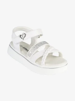 Energy Sandali da ragazza con platform e cinturino a strappo