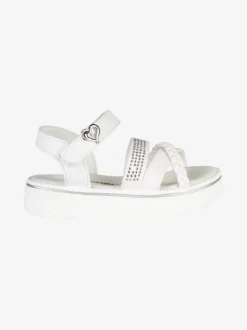 Energy Sandali da ragazza con platform e cinturino a strappo
