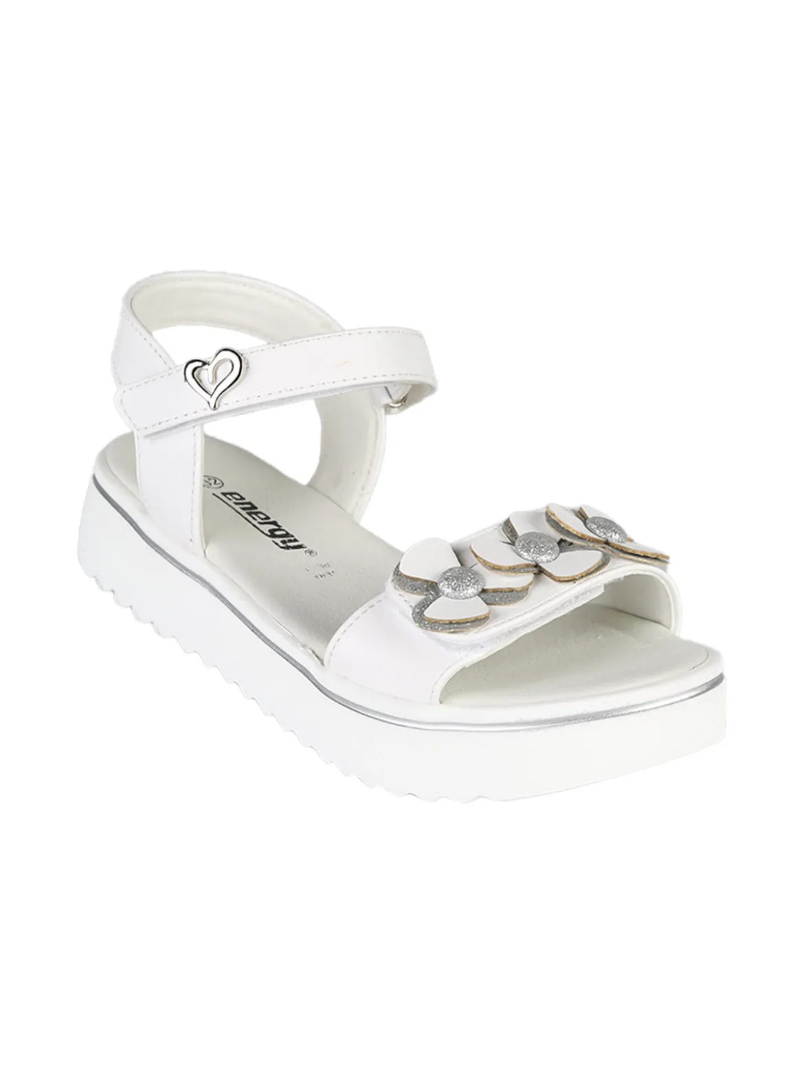 Energy Sandali da ragazza con platform e strappi
