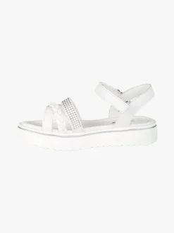 Energy Sandali da ragazza con strass e platform - bianco