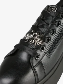 Energy Sneakers donna con platform - nero