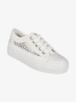 Energy Sneakers ragazza con platform in macramè