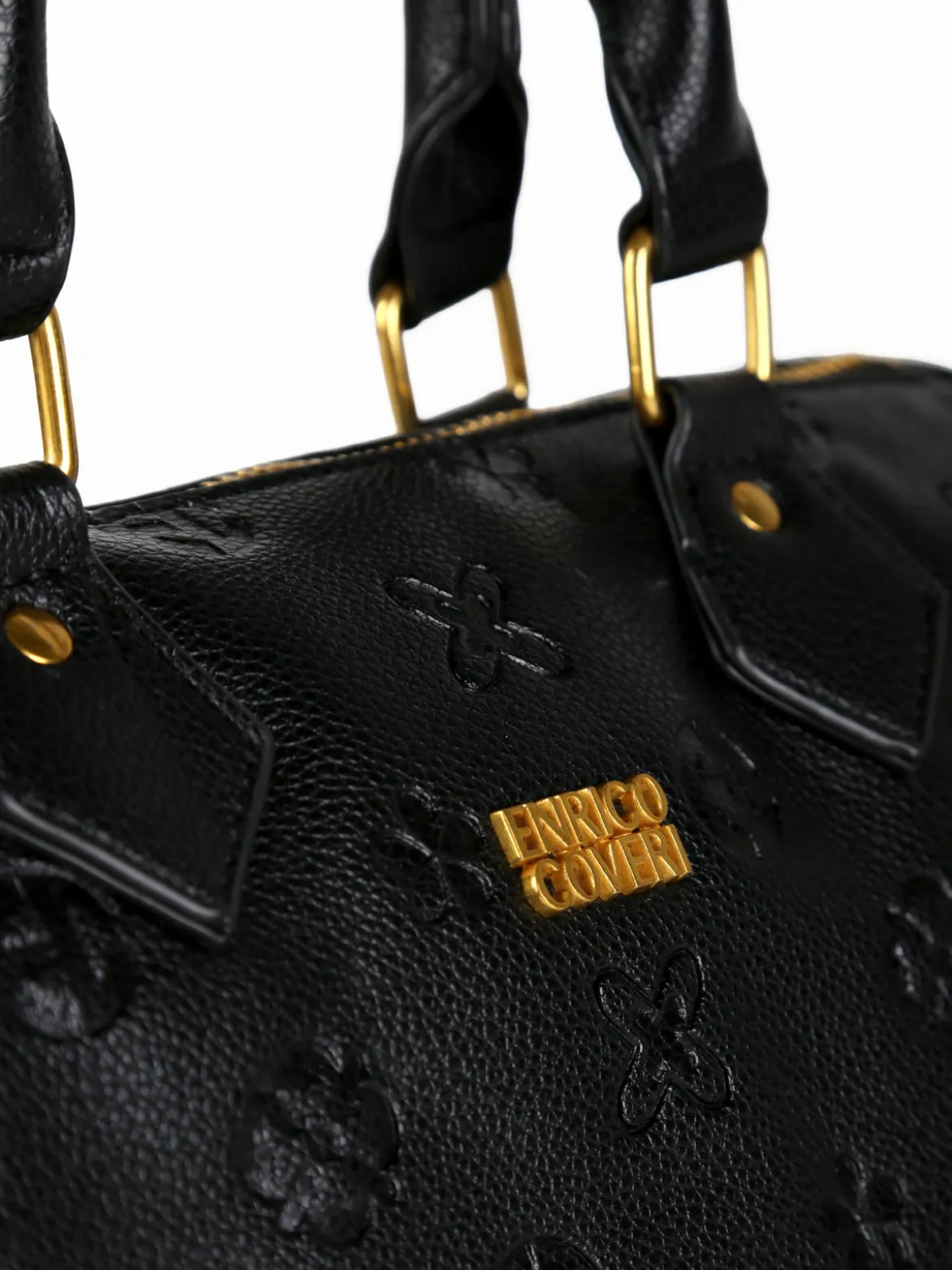 Enrico Coveri Borsa a bauletto da donna - nero