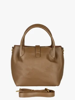 Enrico Coveri Borsa donna a mano con doppi manici - khaki