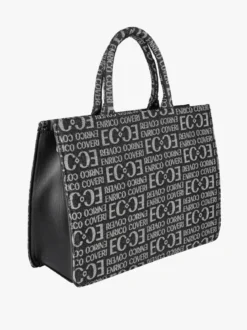Enrico Coveri Borsa donna in jeans con doppi manici