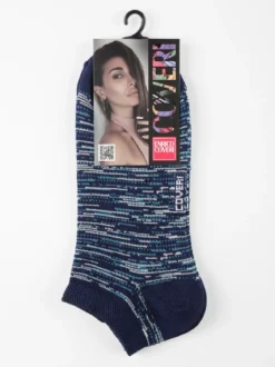 Enrico Coveri Calza corta in cotone donna