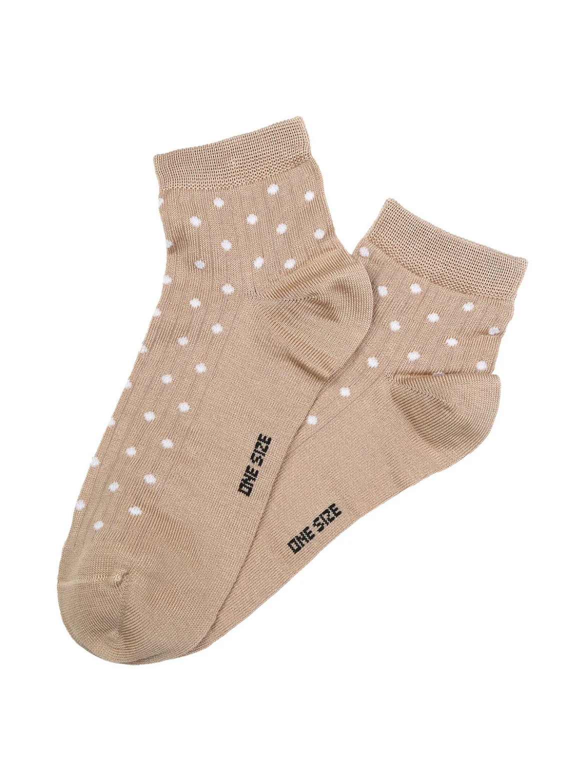 Enrico Coveri Calze corte da donna a pois - khaki