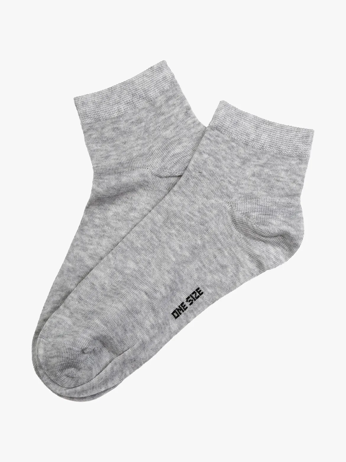 Enrico Coveri Calze corte da donna in cotone mercerizzato - grigio chiaro