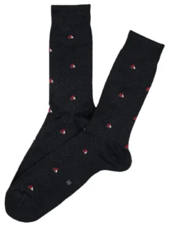 Enrico Coveri Calze corte da uomo con stampe