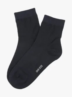 Enrico Coveri Calze corte donna in caldo cotone - blu scuro