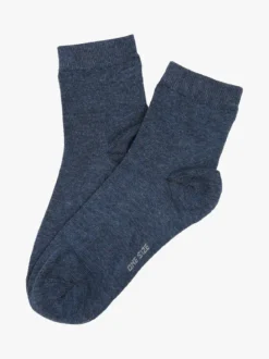 Enrico Coveri Calze corte donna in caldo cotone - jeans