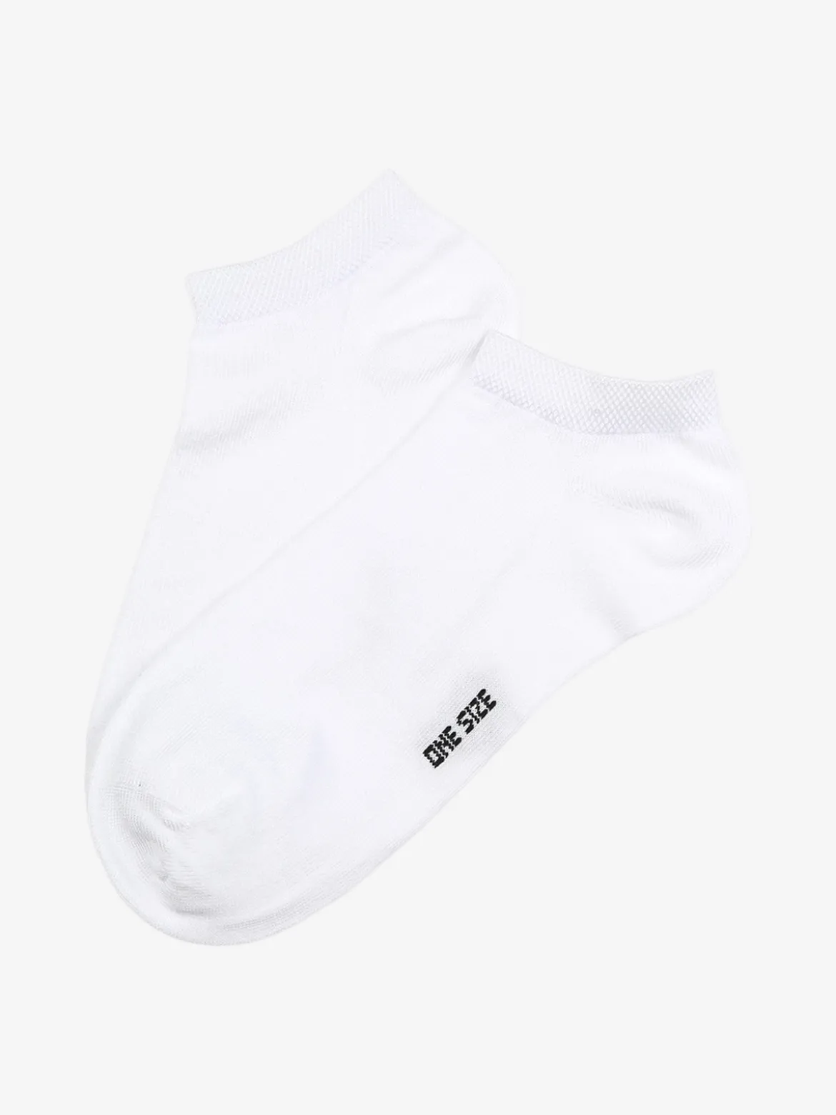 Enrico Coveri Calze corte sneaker da donna in cotone mercerizzato - bianco