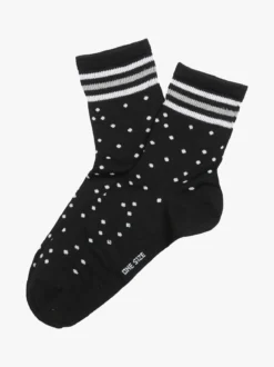 Enrico Coveri Calze donna midi a pois - nero