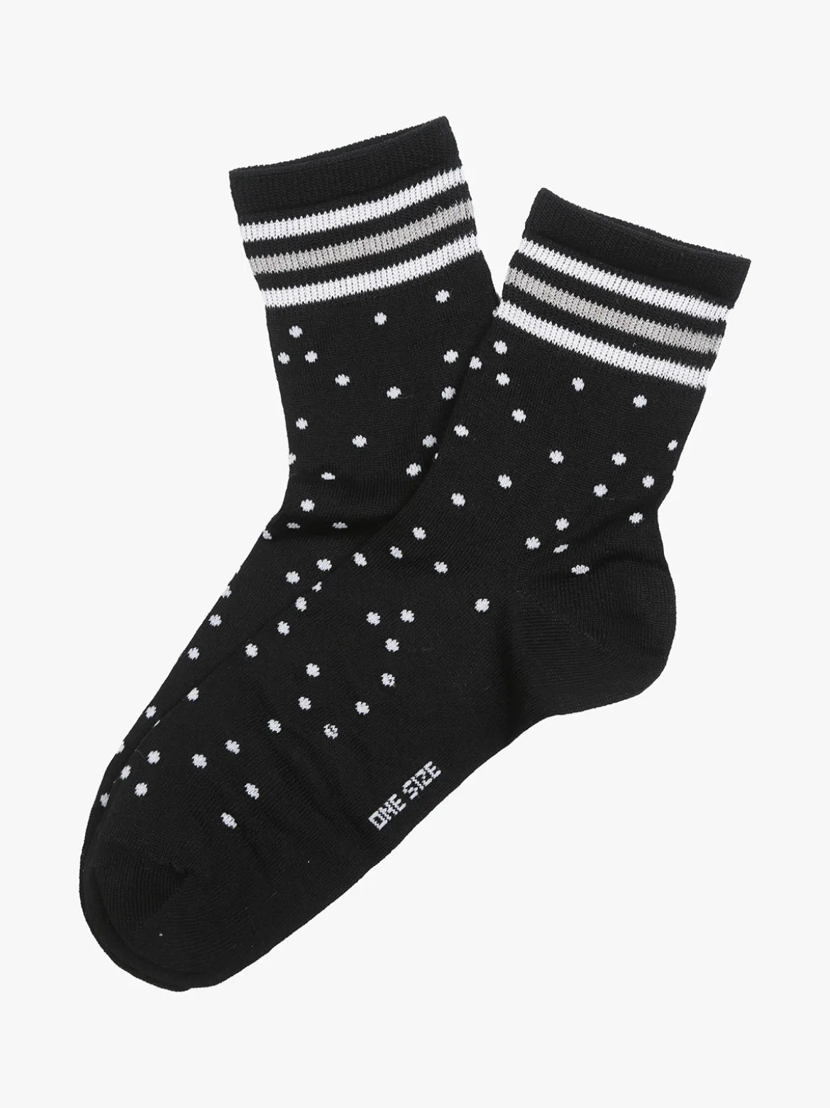 Enrico Coveri Calze donna midi a pois - nero