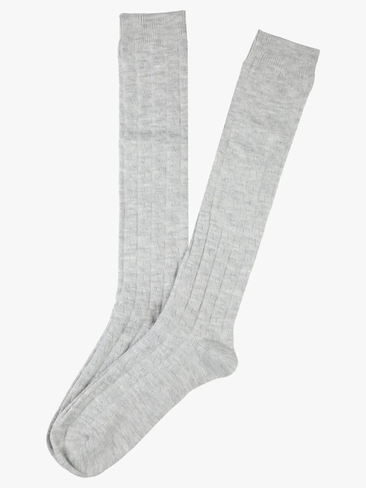 Enrico Coveri Calze lunghe donna misto lana - grigio chiaro