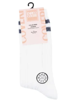 Enrico Coveri Calze midi donna invernali - bianco