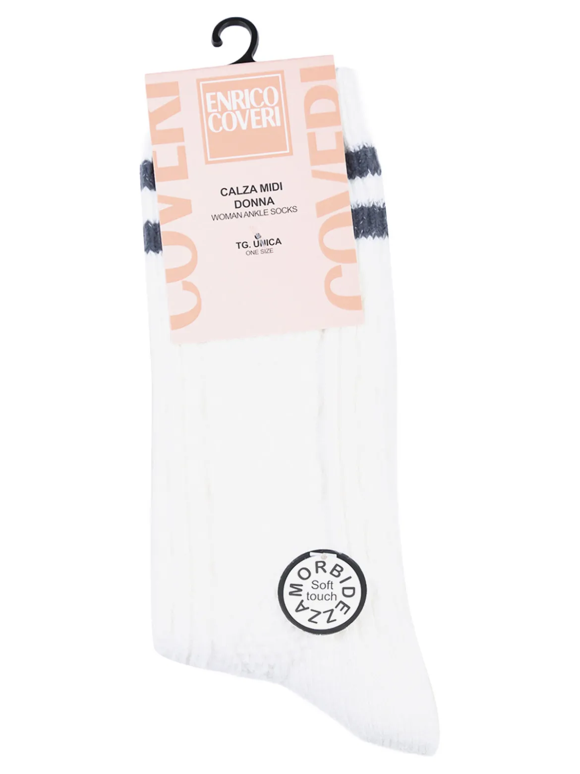 Enrico Coveri Calze midi donna invernali - bianco