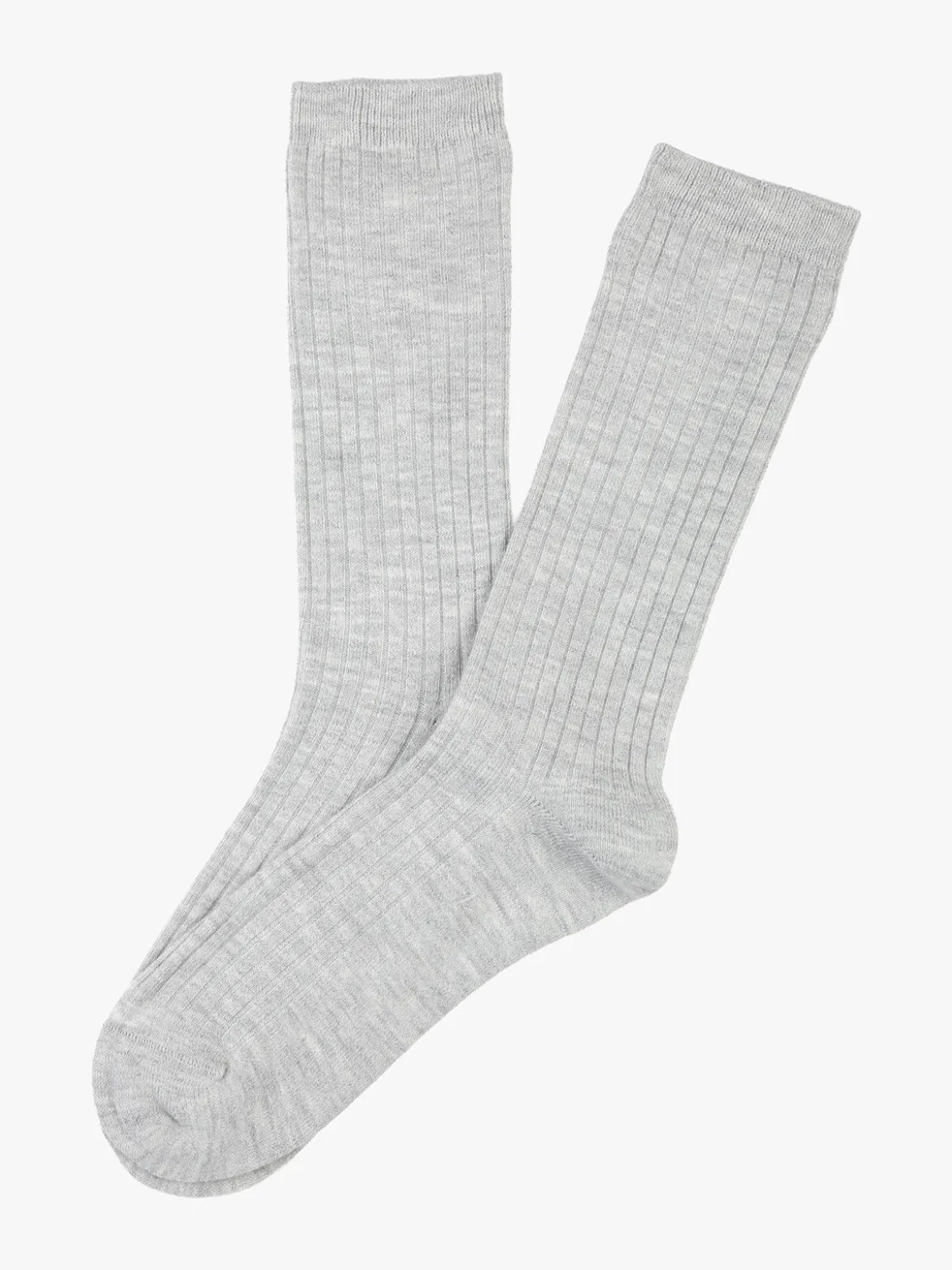Enrico Coveri Calze midi donna misto lana - grigio chiaro