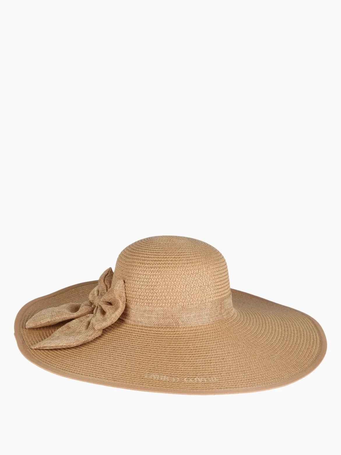 Enrico Coveri Cappello in paglia donna con fiocco